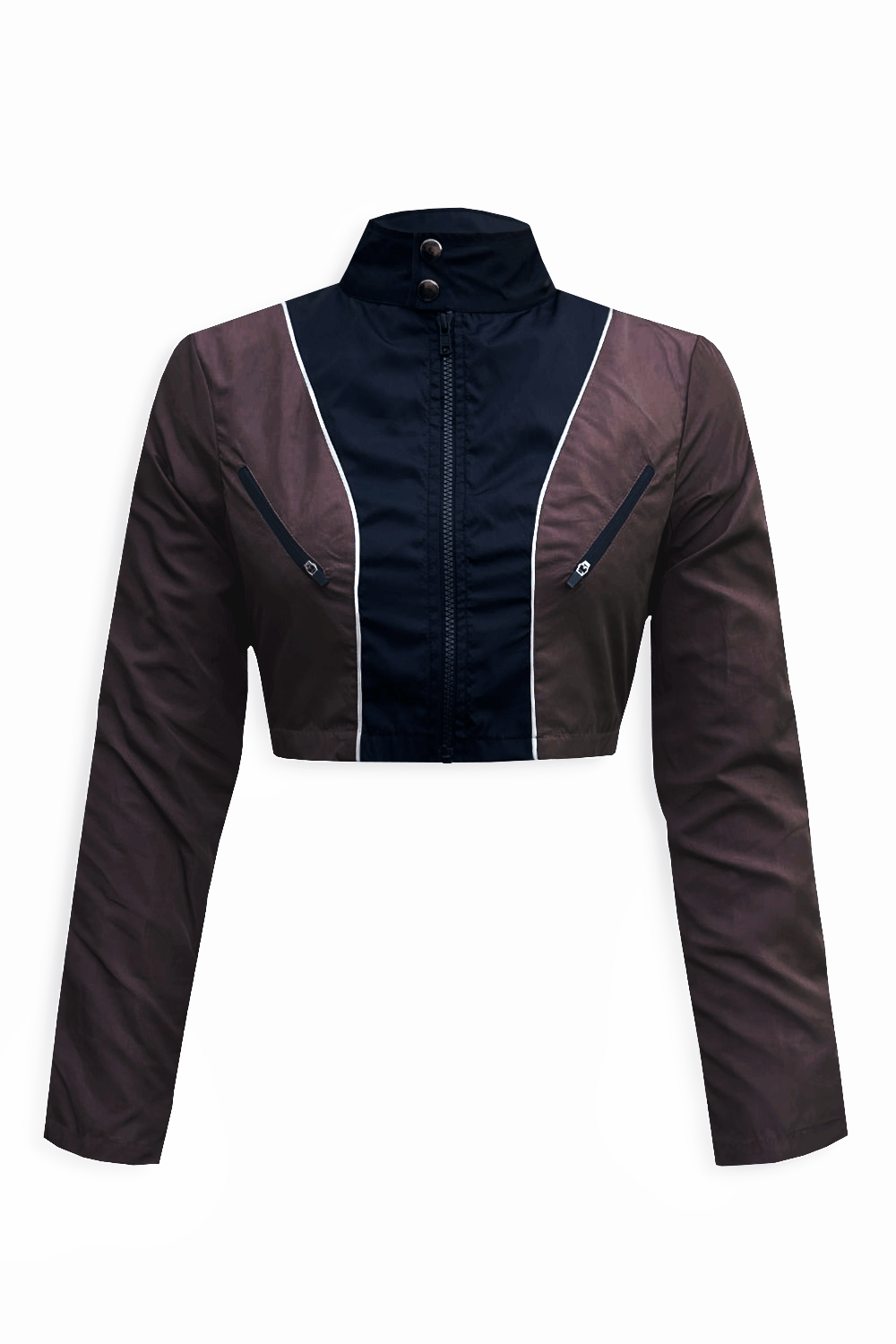 Brown Rogue Zip - Up Jacket - BEEGLEE