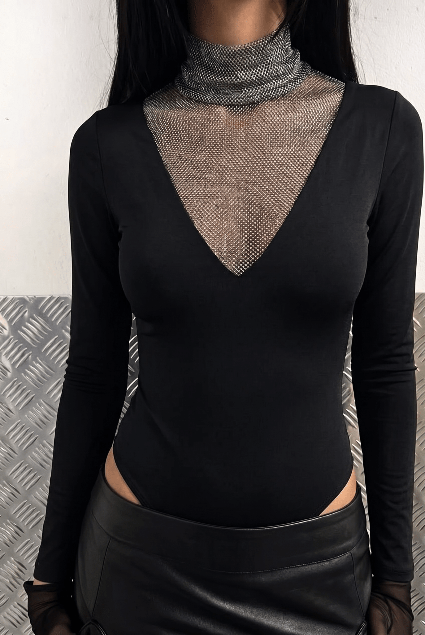 Chrome Afterhours Bodysuit - BEEGLEE