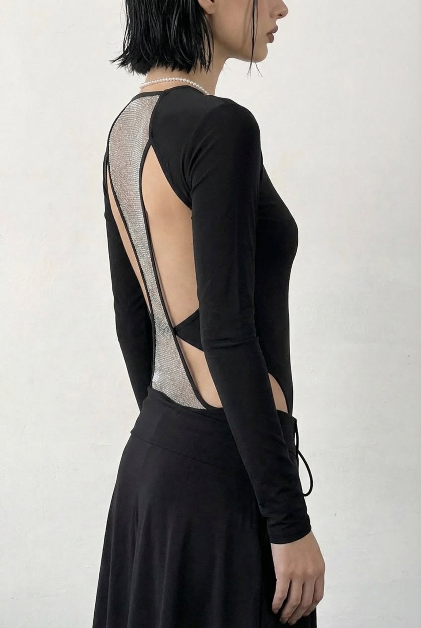 Chrome Mortal Sin Bodysuit - BEEGLEE