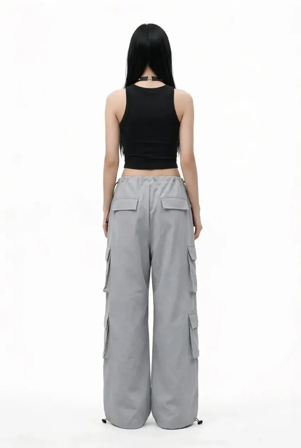Cool Grey FreeFall Drawstring Pants - BEEGLEE