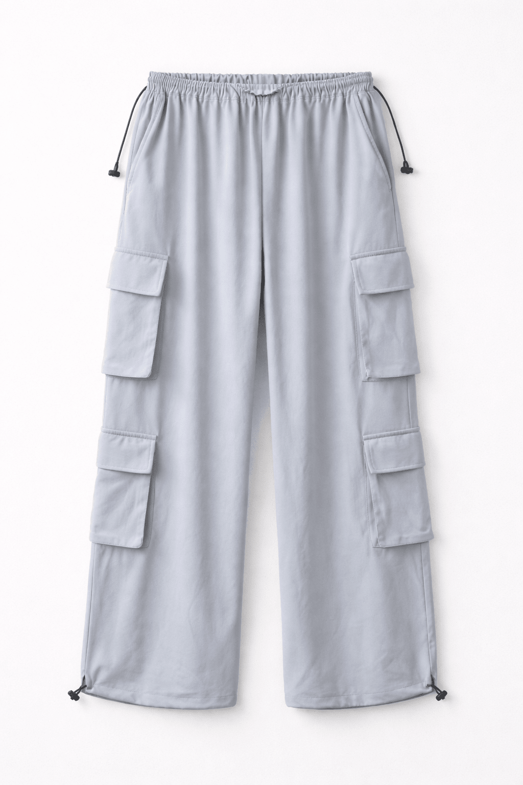 Cool Grey FreeFall Drawstring Pants - BEEGLEE