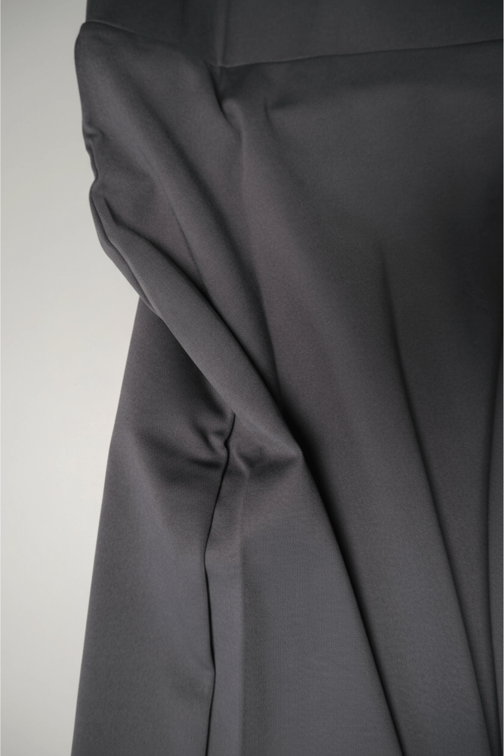 Dark Grey High Slit Long Skirt - BEEGLEE