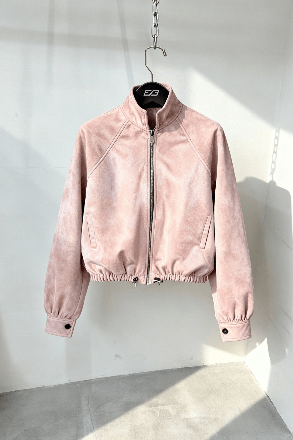 Dust Rose Nari Bomber Jacket - BEEGLEE