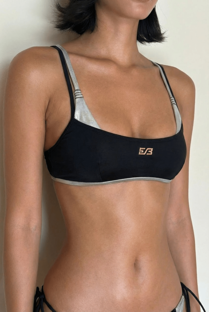 Graphite Gaze Bralette - BEEGLEE