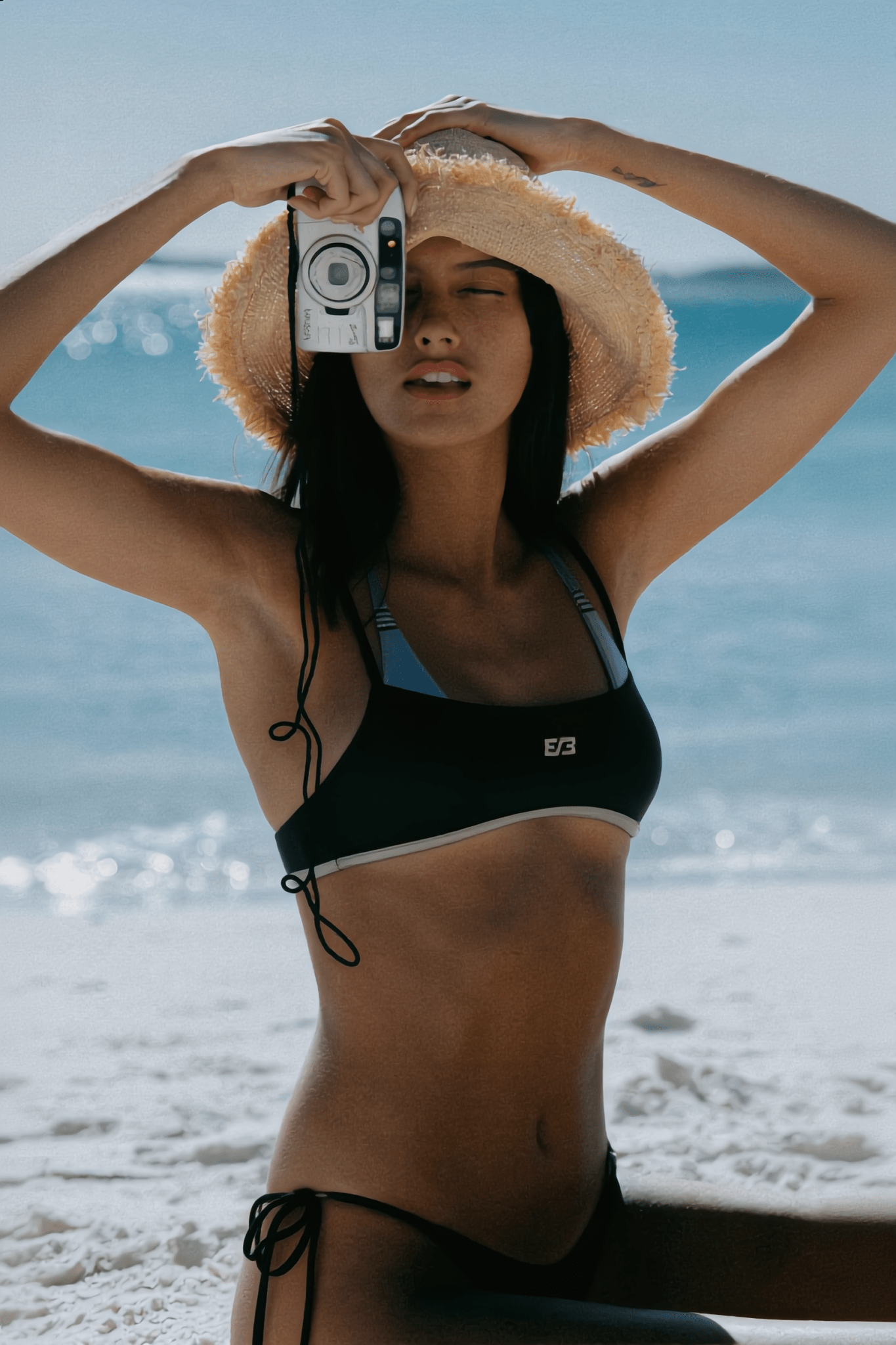 Graphite Gaze Bralette - BEEGLEE