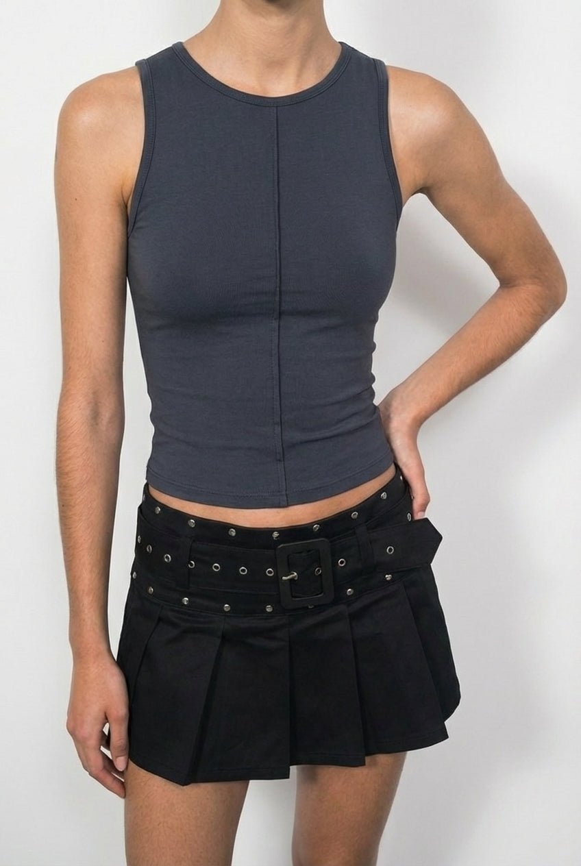 Grey Dox Tank Top - BEEGLEE