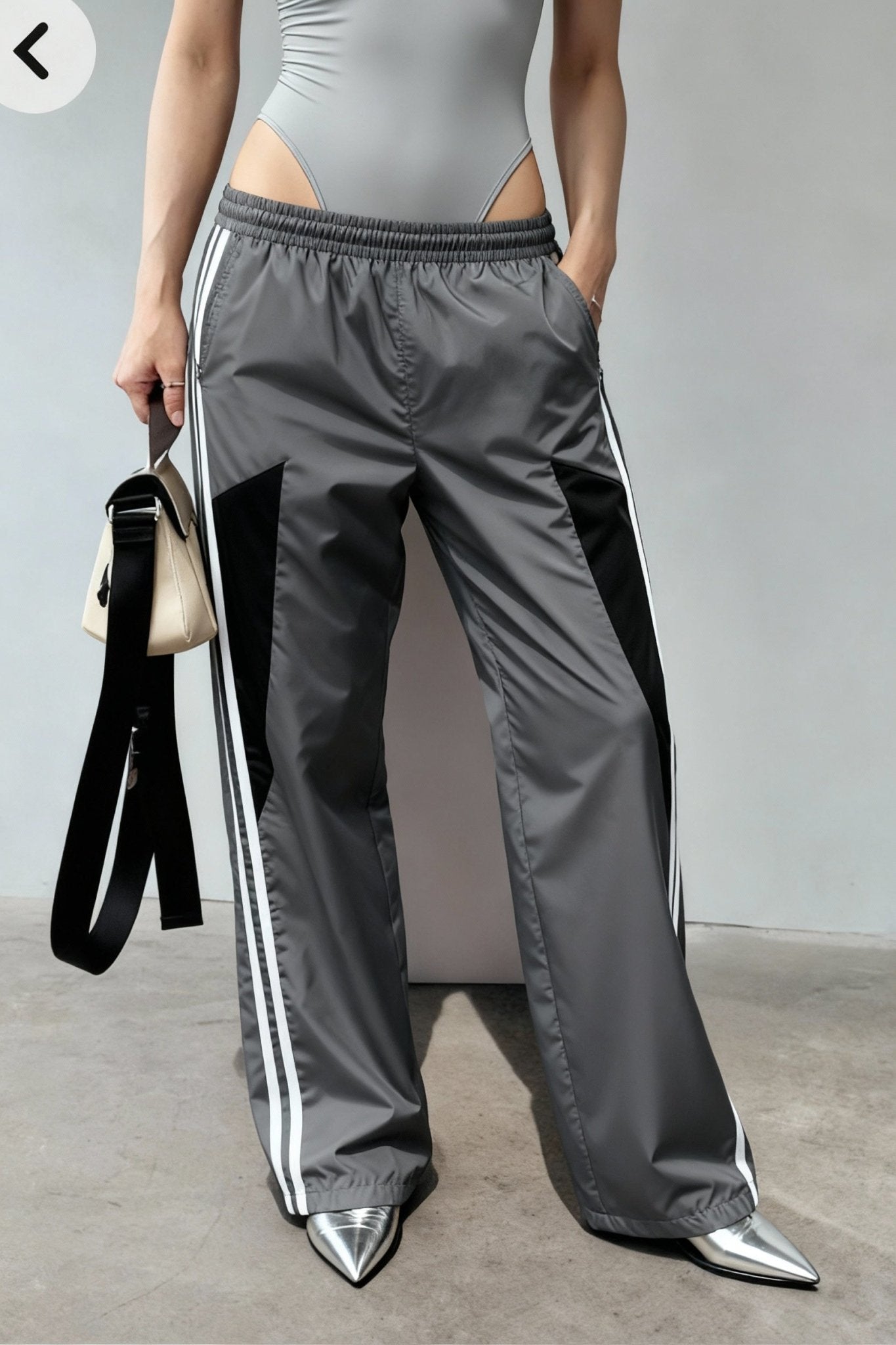 Grey Loop Track Pant - BEEGLEE