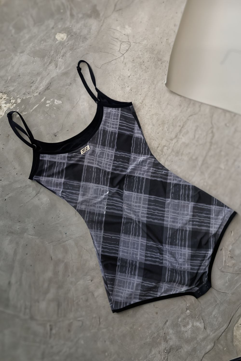 Grey Nether Mesh Bodysuit - BEEGLEE