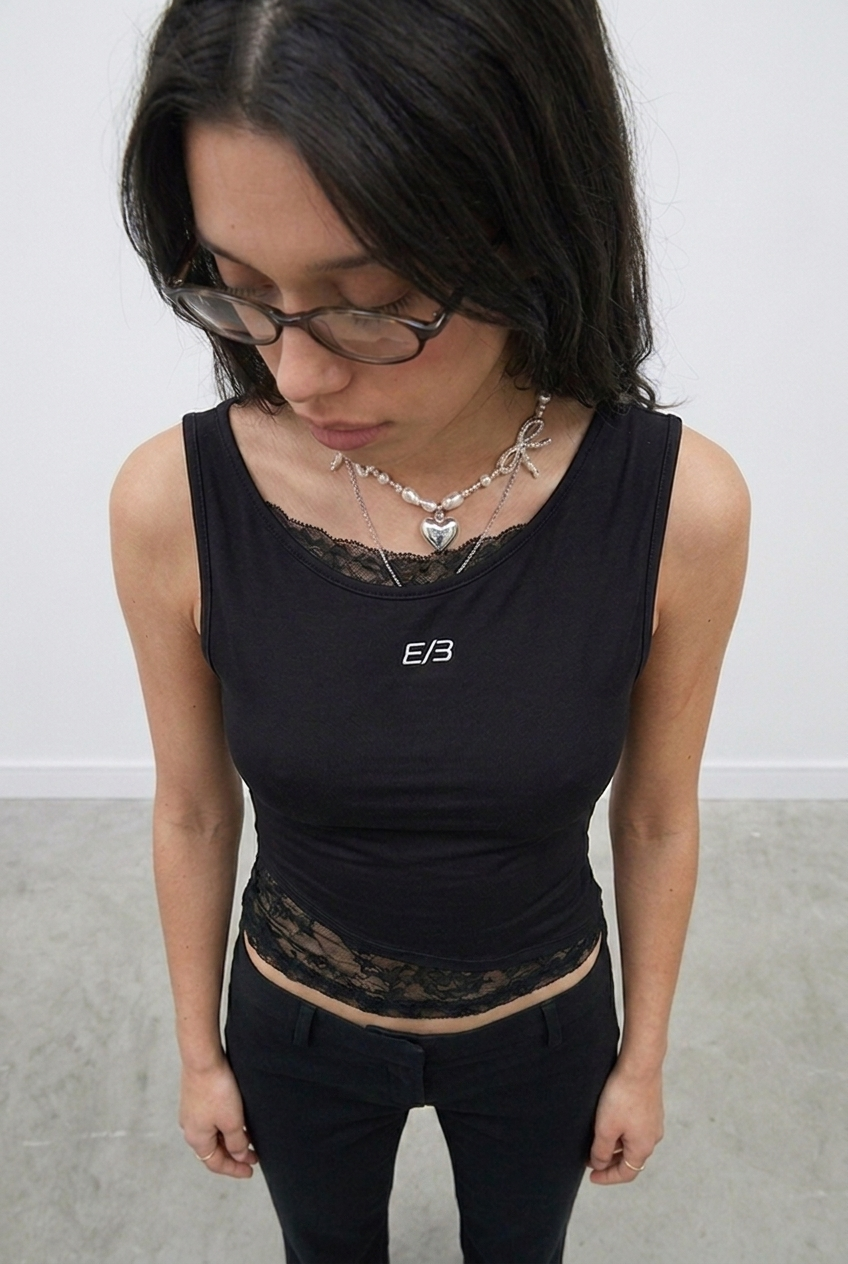Shadow Lace Tee