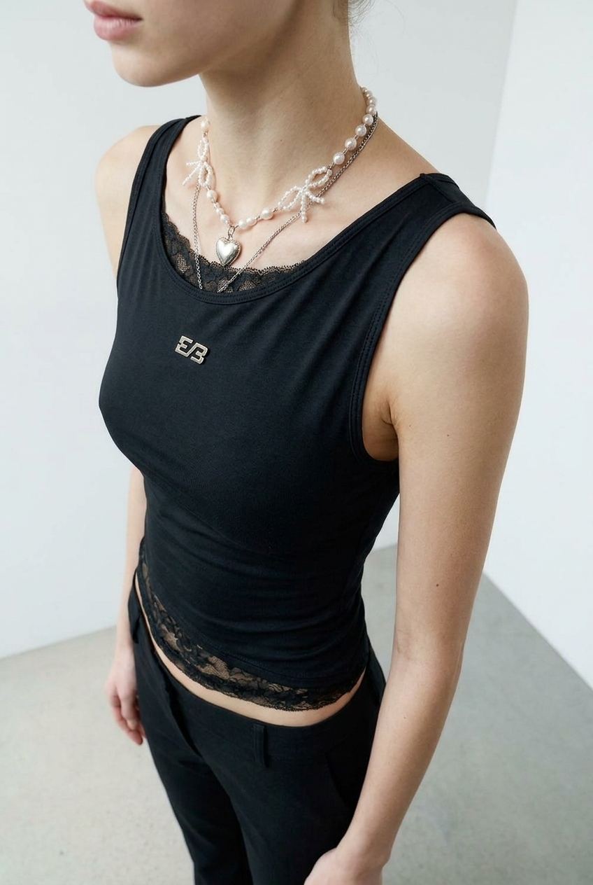Shadow Lace Tee