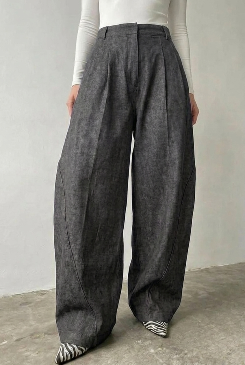 Grey Origami Jeans