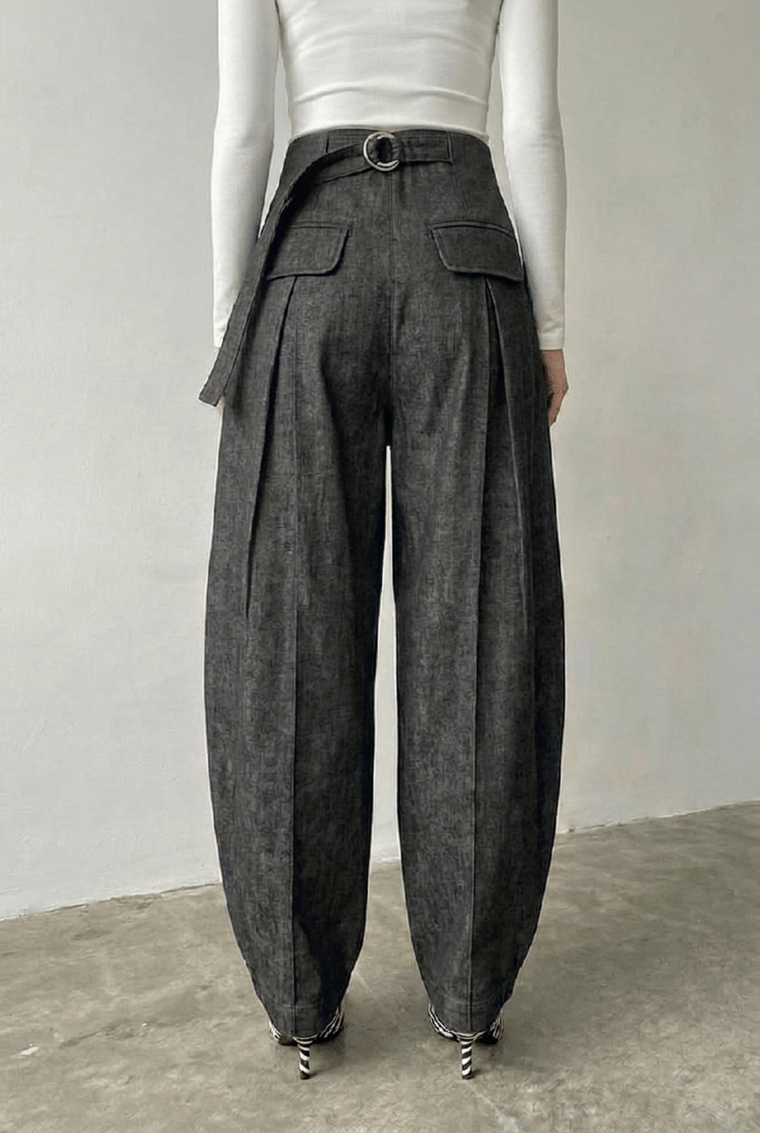 Grey Origami Jeans