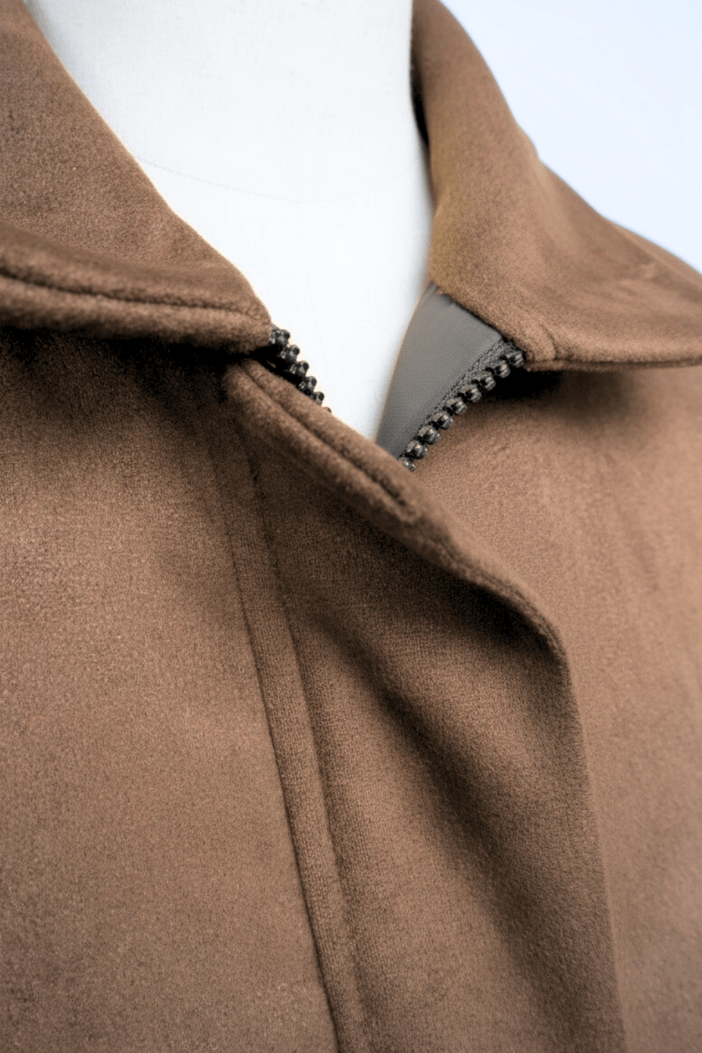 Mocha Yurei suede jacket - BEEGLEE