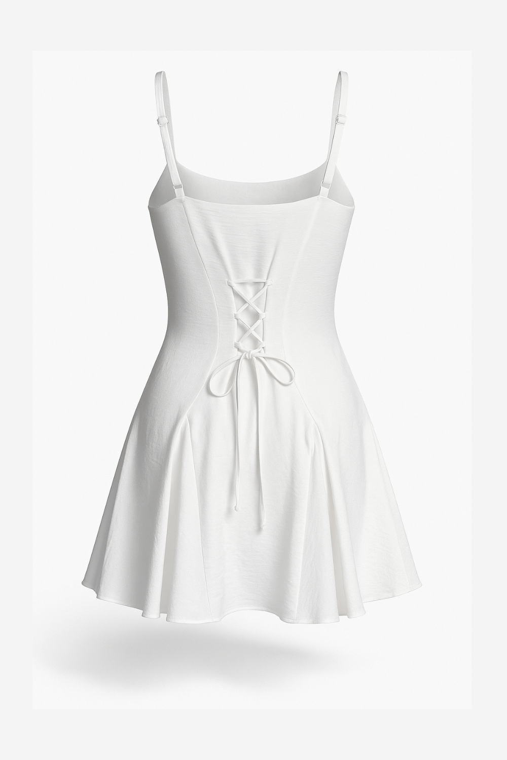 White Amore dress - BEEGLEE
