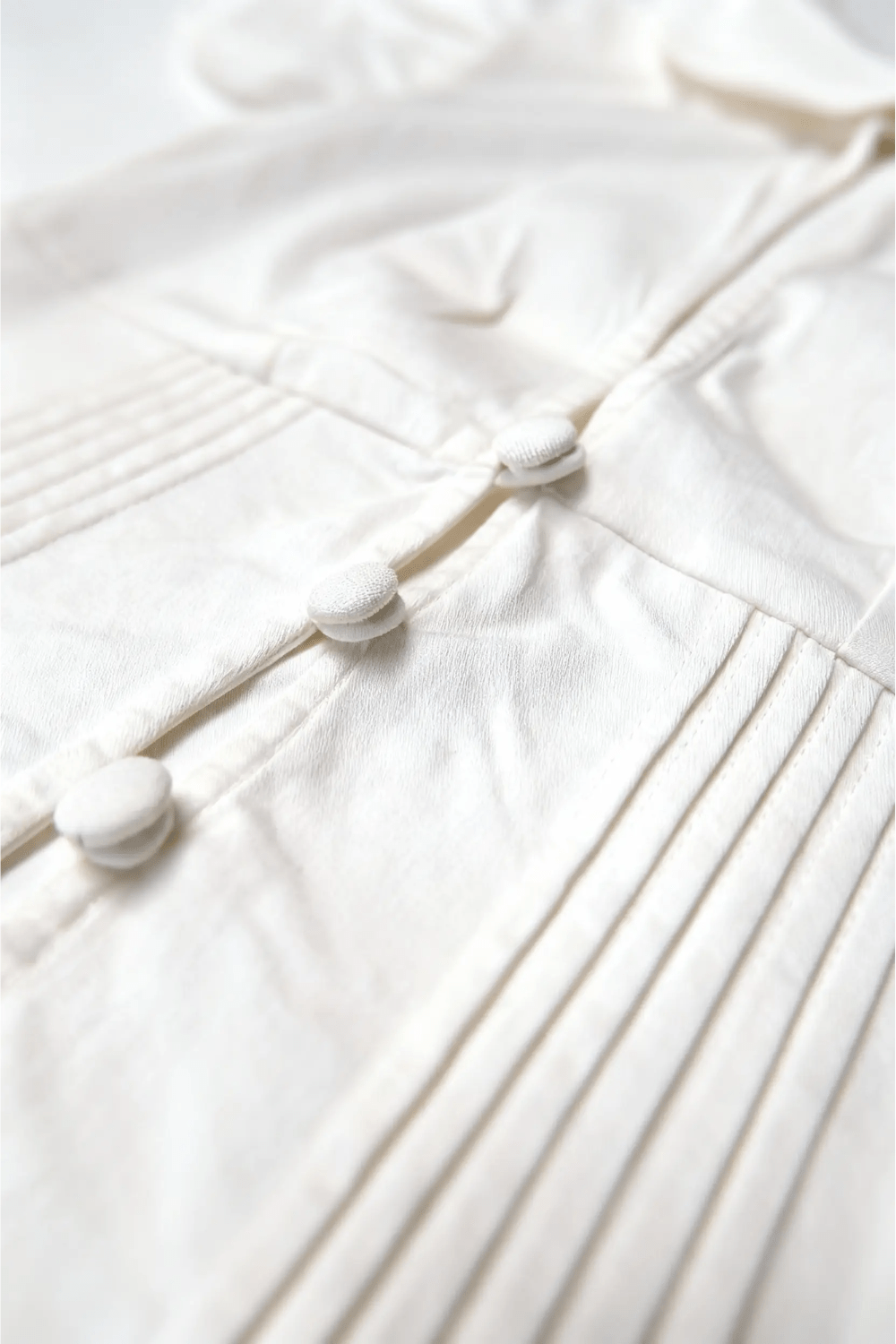 White Blush Collar Shirt - BEEGLEE