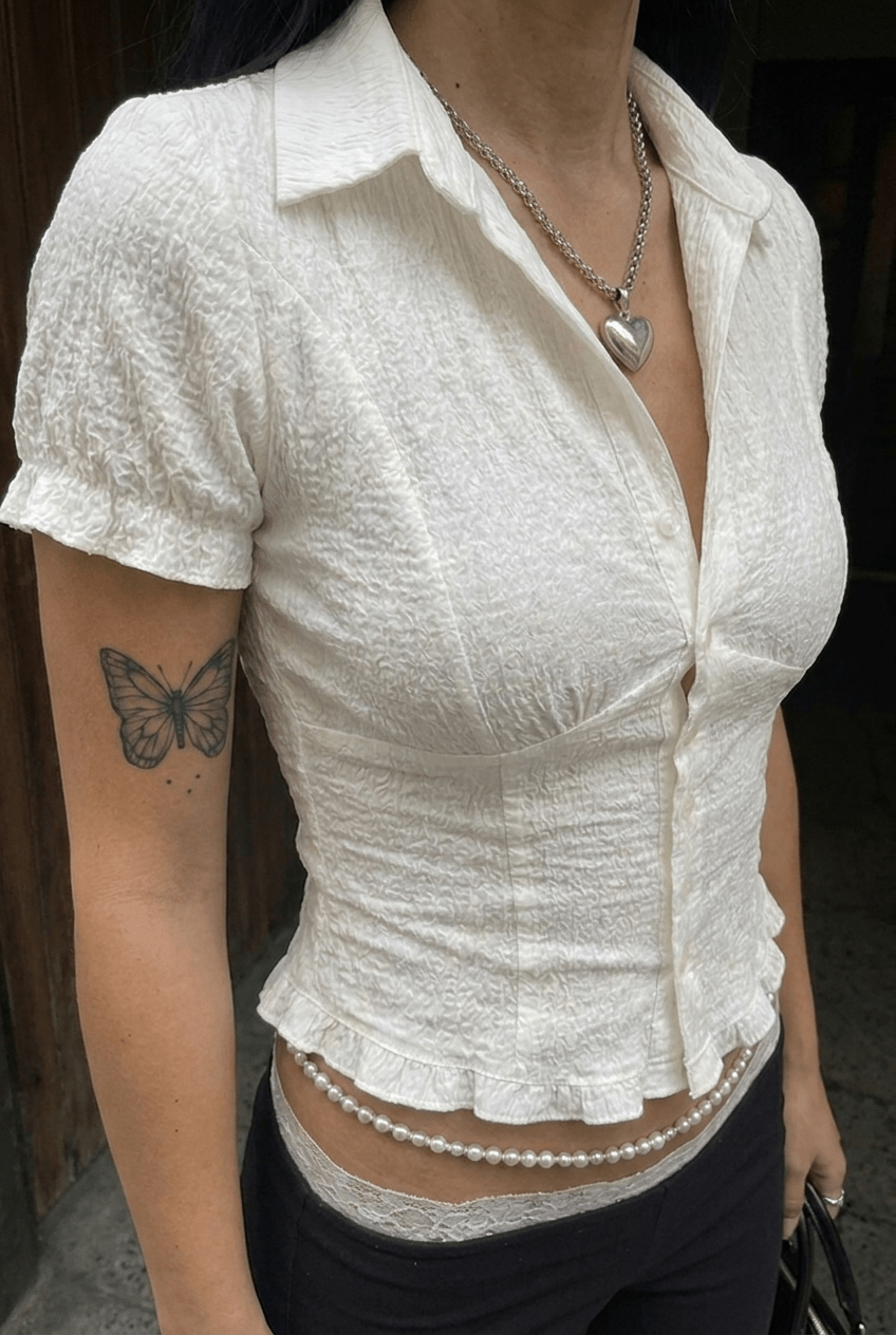 White Boardroom Shirt - BEEGLEE