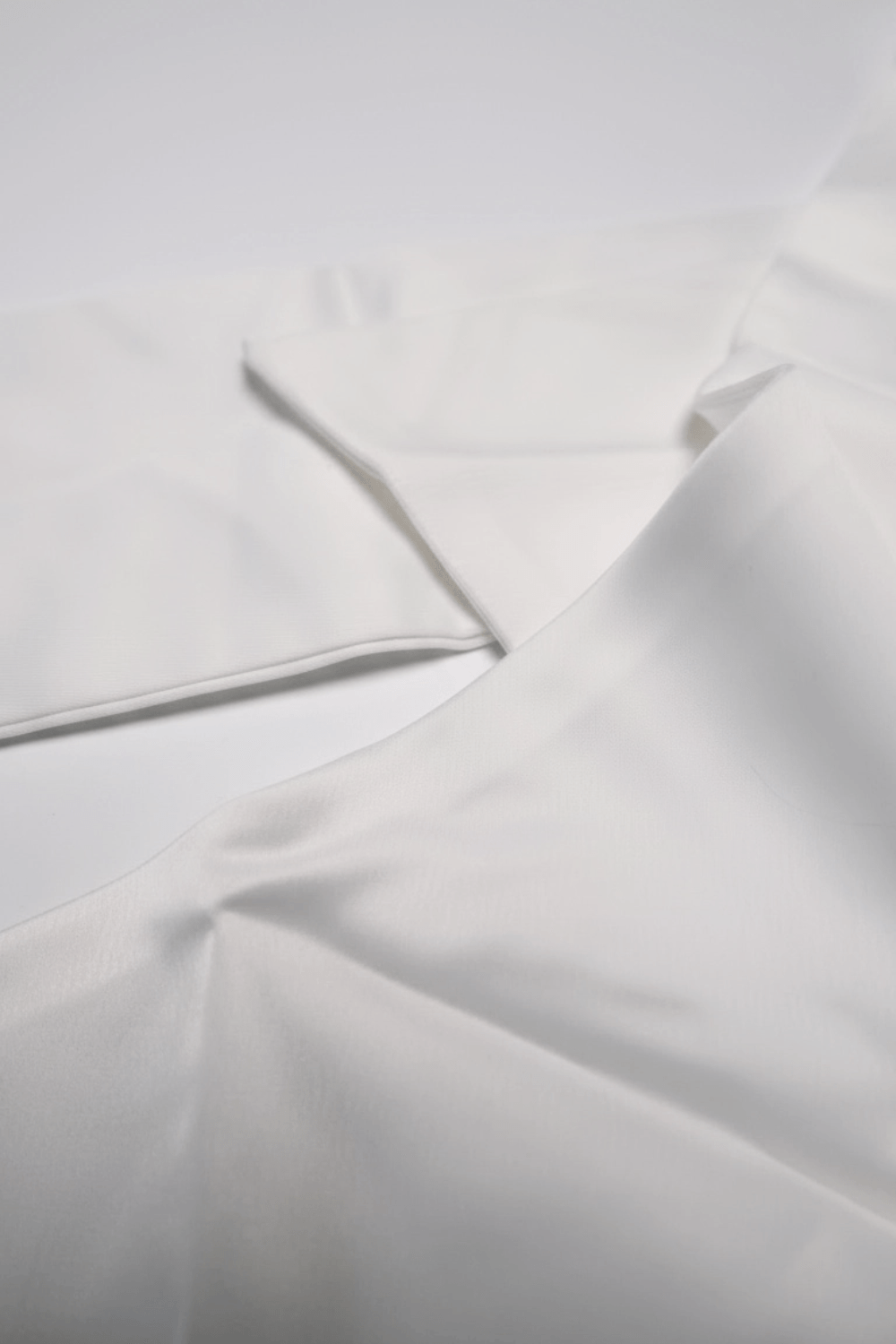 White Cowl neck halter top - BEEGLEE