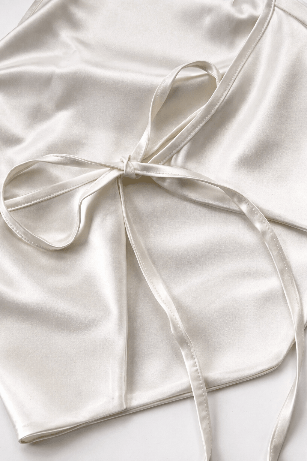 White Diamond Scarf Top - BEEGLEE