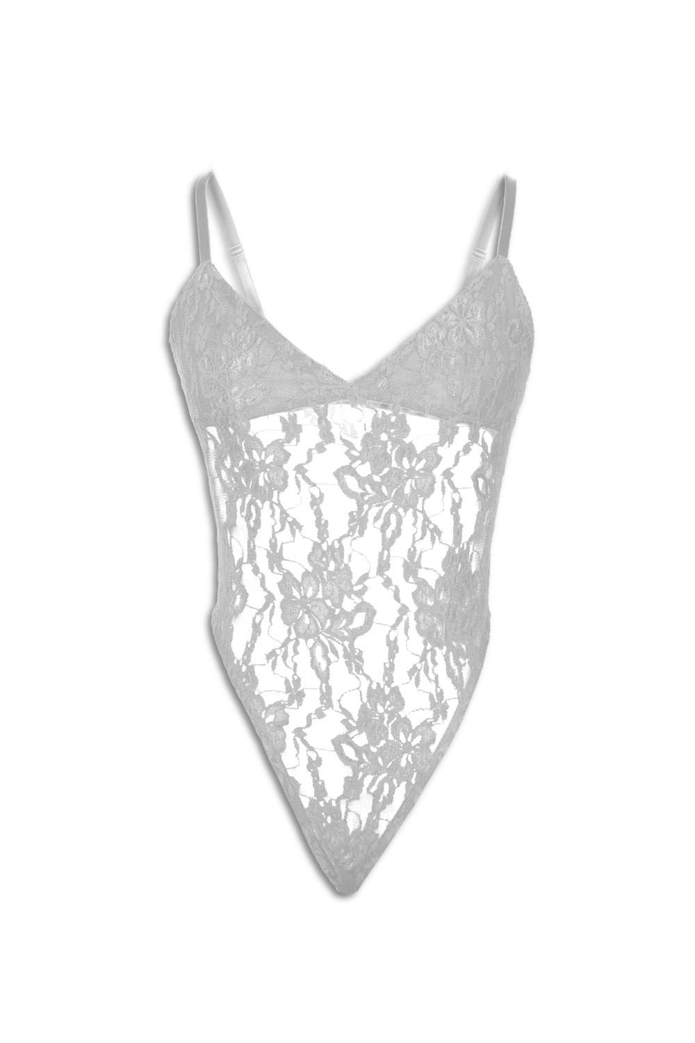 White Gigi lace bodysuit - BEEGLEE