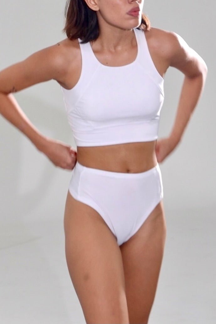White Hawk Swim Set - BEEGLEE