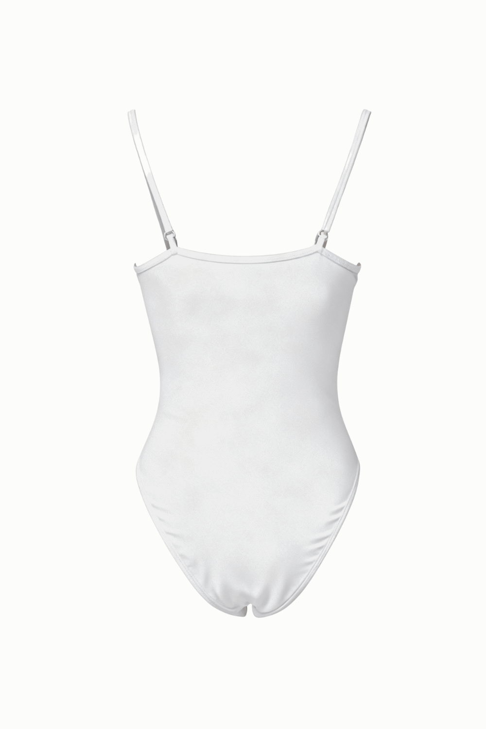 White scrunch bodysuit - BEEGLEE