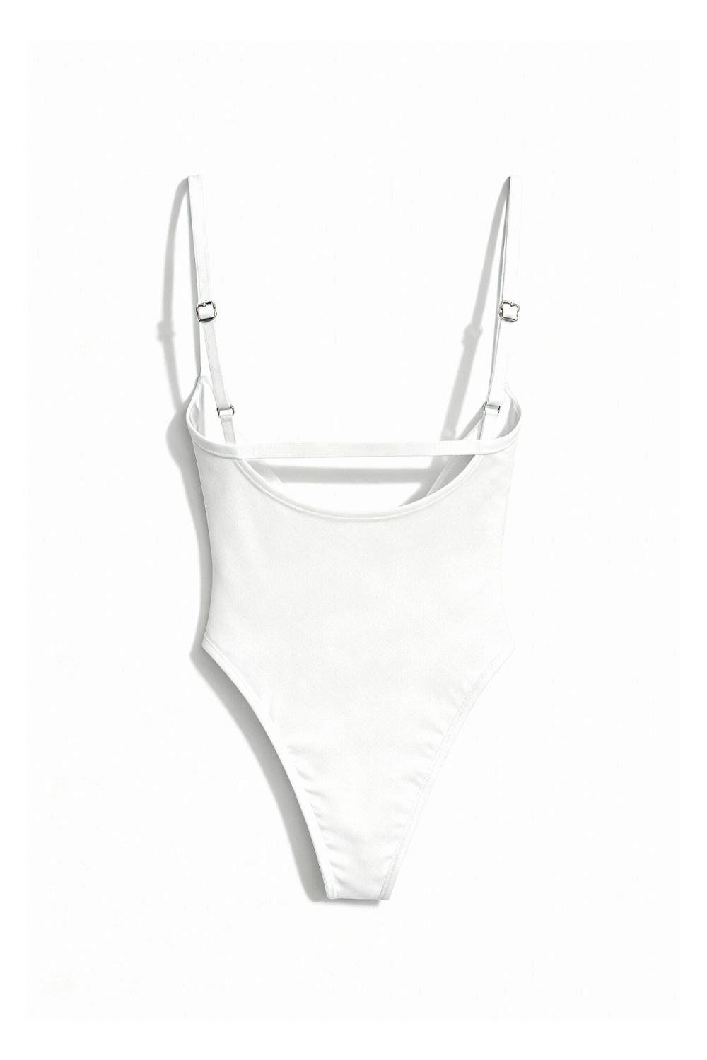 White Sierra Mesh Bodysuit - BEEGLEE