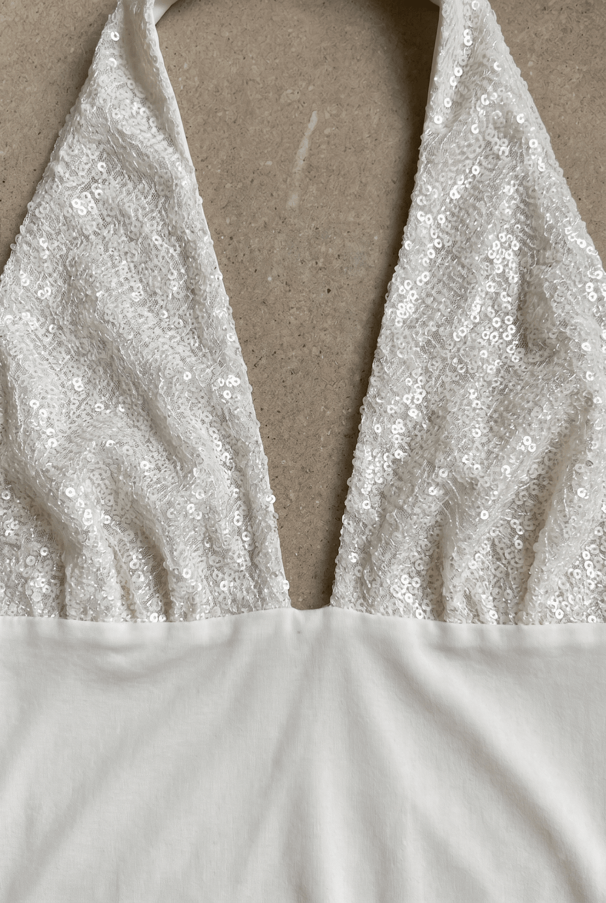 White Veil Sequin Top – image 7