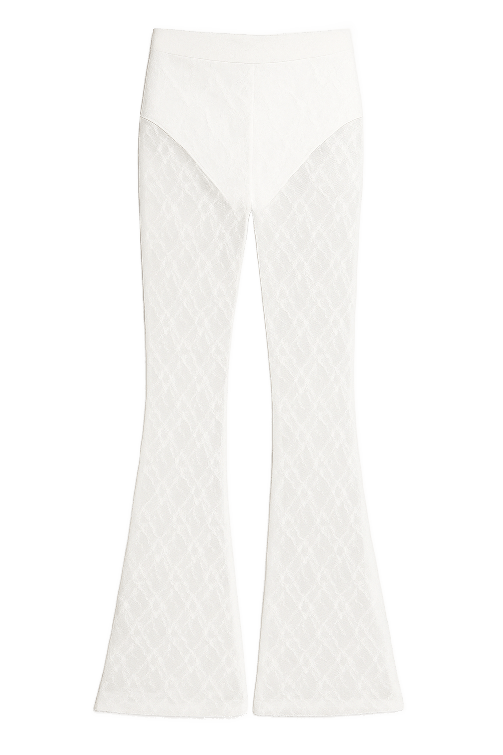 White Zephyr Lace pant - BEEGLEE