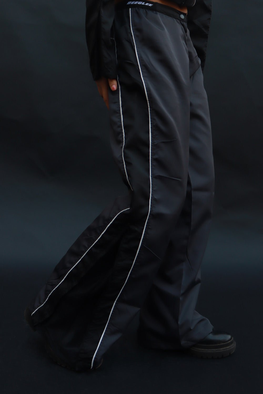 Ashen Grey Rogue Track Pants - BEEGLEE