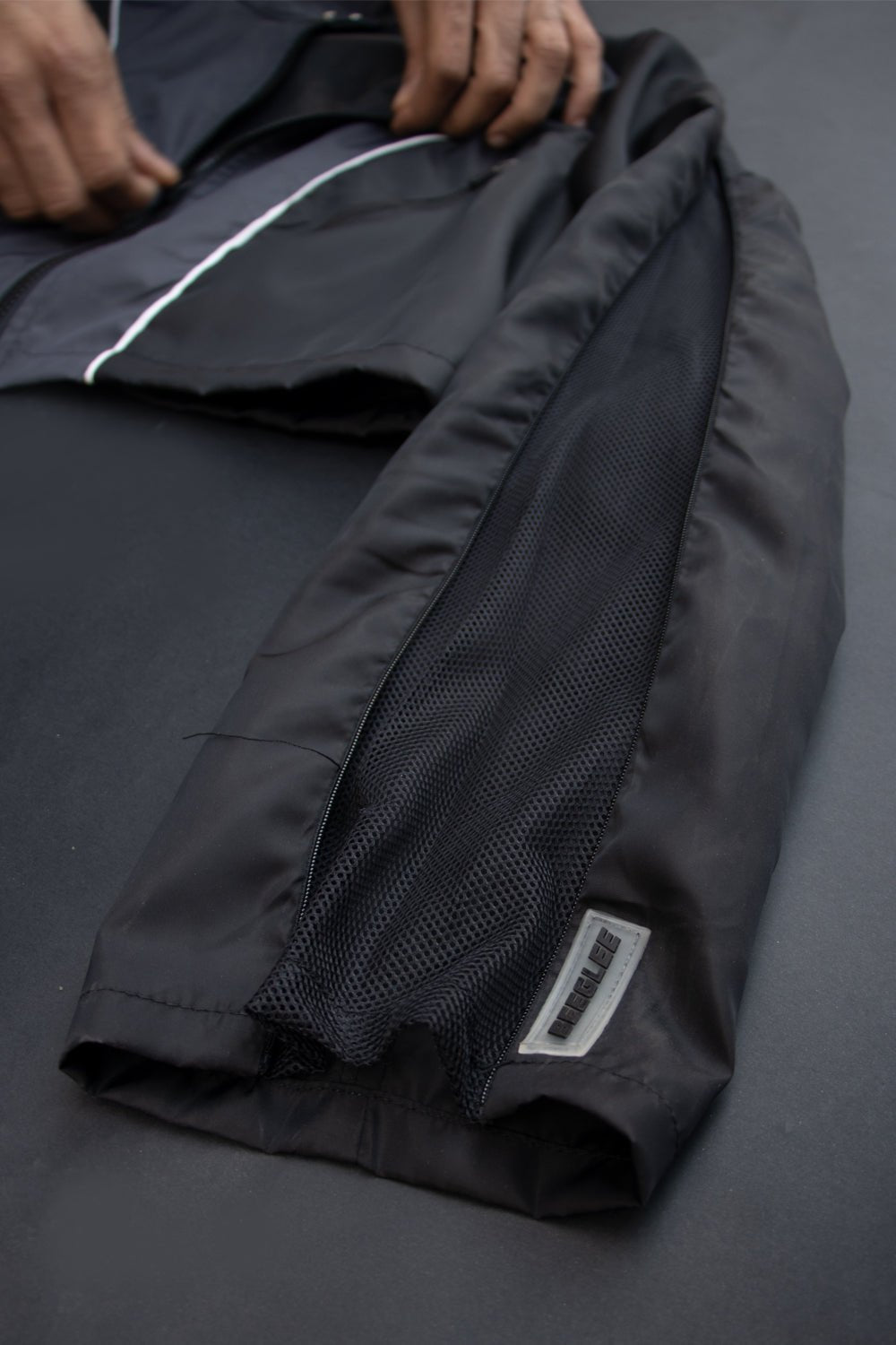 Ashen Grey Rogue Zip-Up Jacket - BEEGLEE