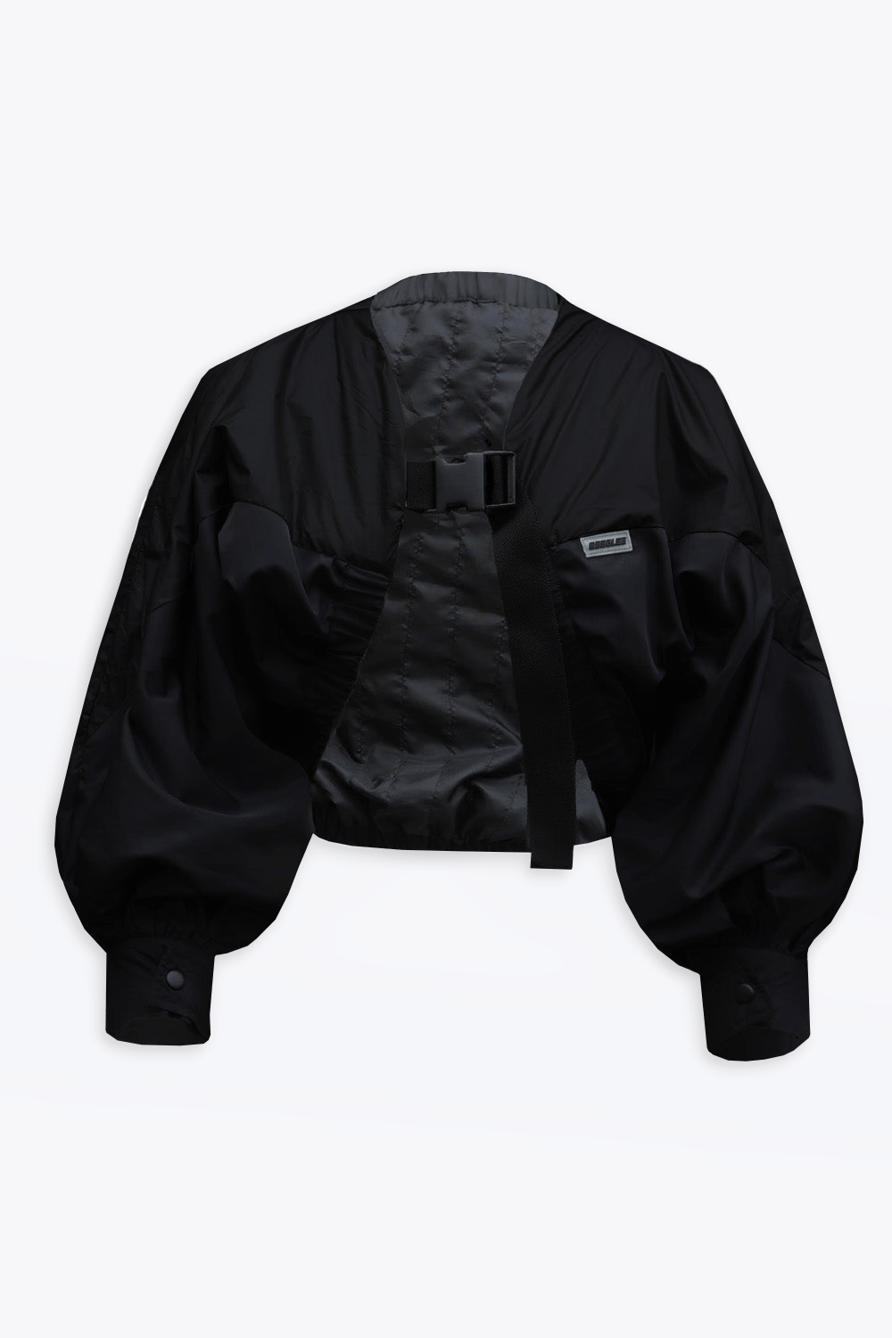 Black Cruiser Puffer Jacket - BEEGLEE