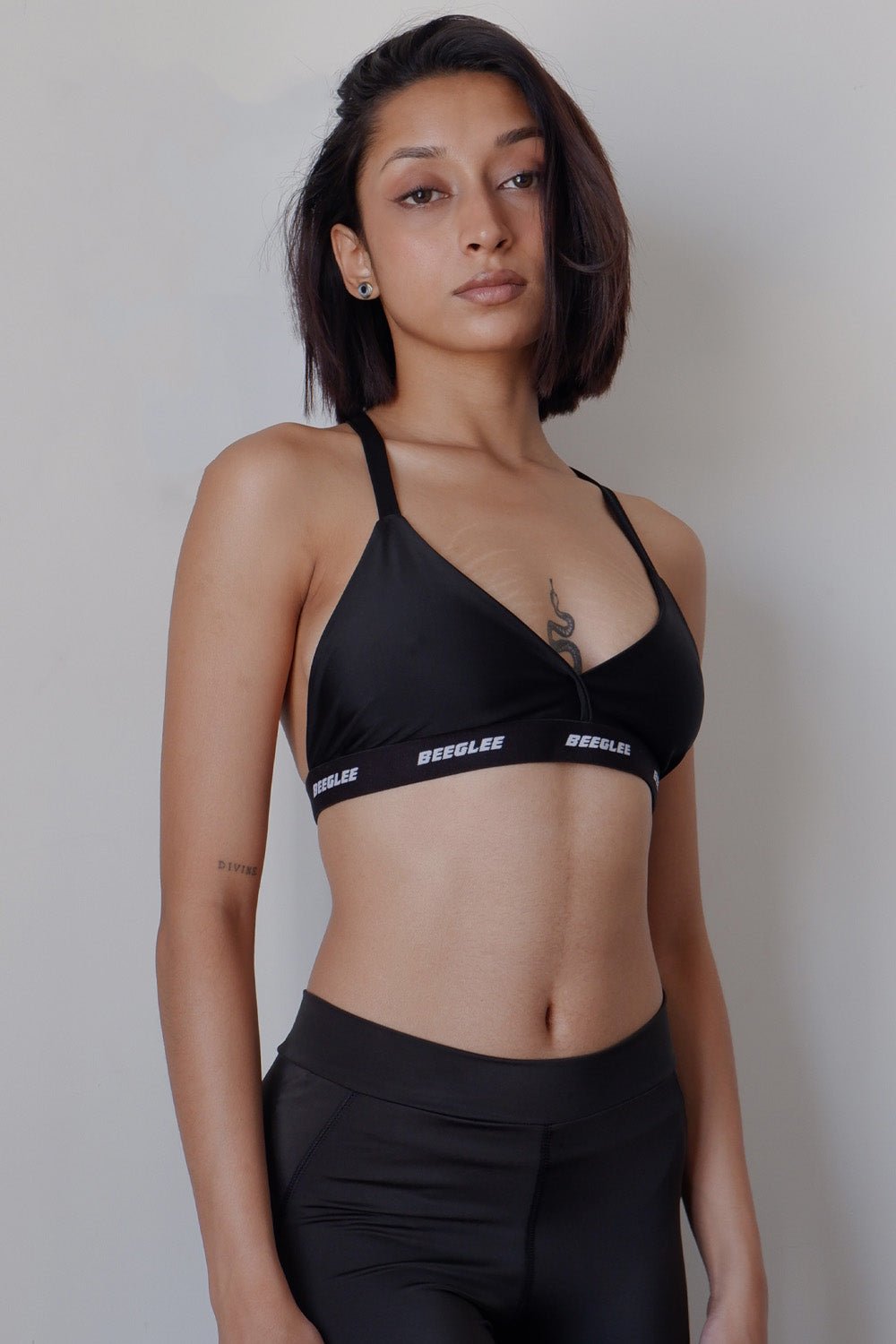 Black Raven Bralette - BEEGLEE