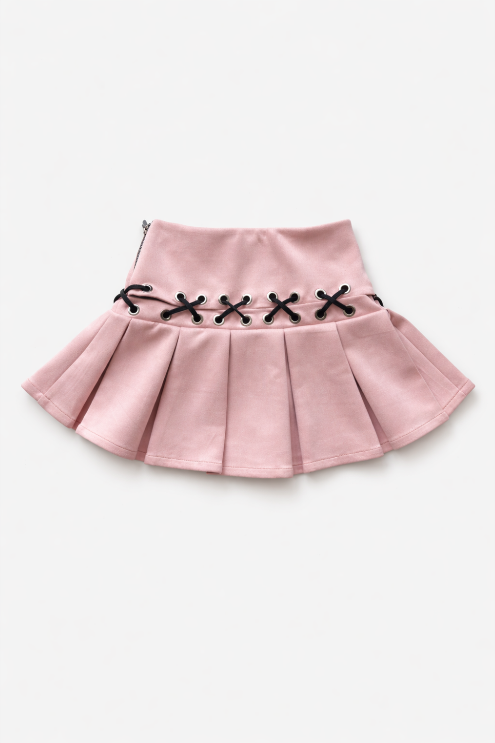 Pink Draw Lace Skort