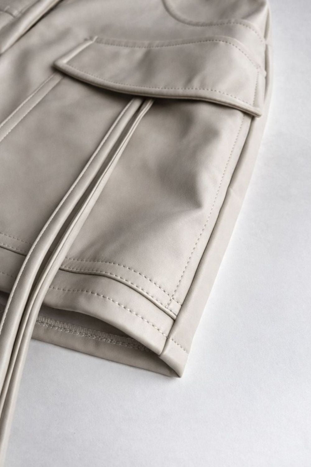 Ivory Midnight Ops Mini Skort