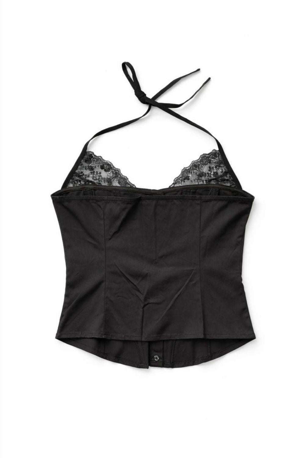 Black Ironclad Corset - BEEGLEE