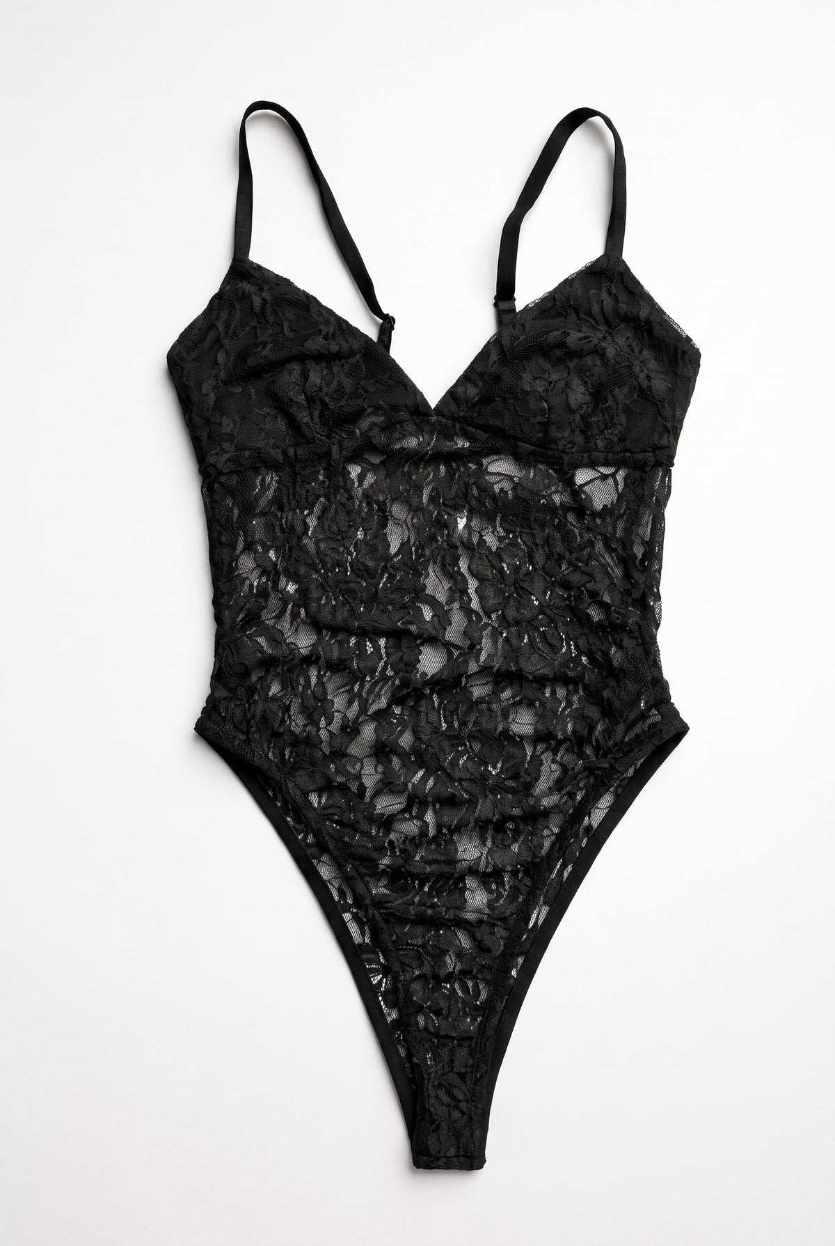 Black Gigi Lace Bodysuit product shot