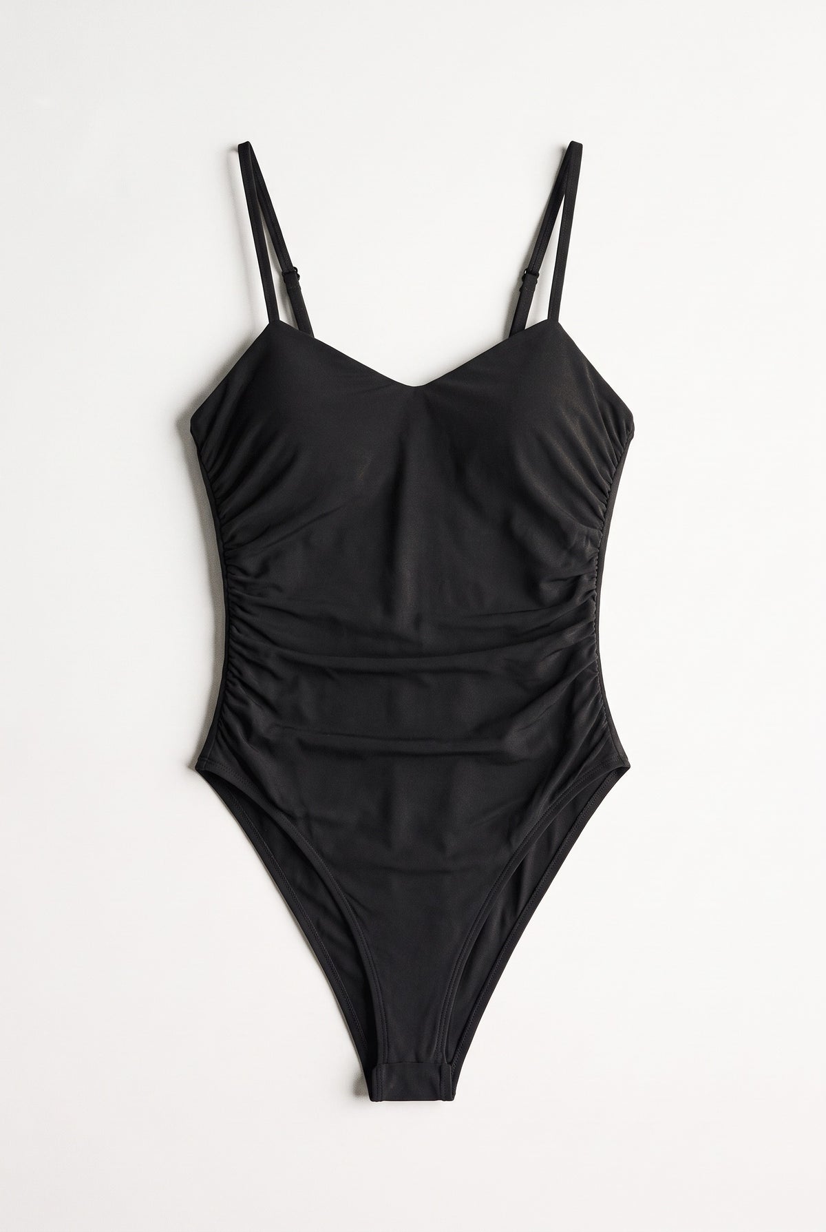 Black Scrunch Bodysuit product shot