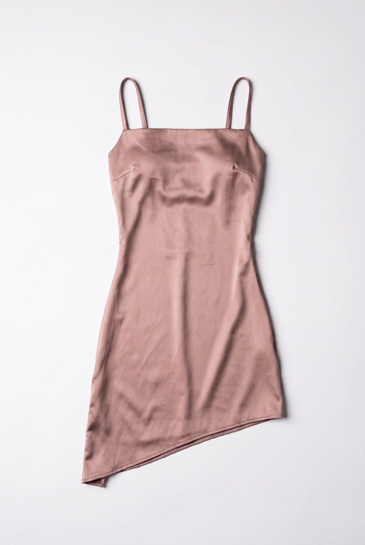 Dusty Rose Stellar Slit Mini Dress product shot
