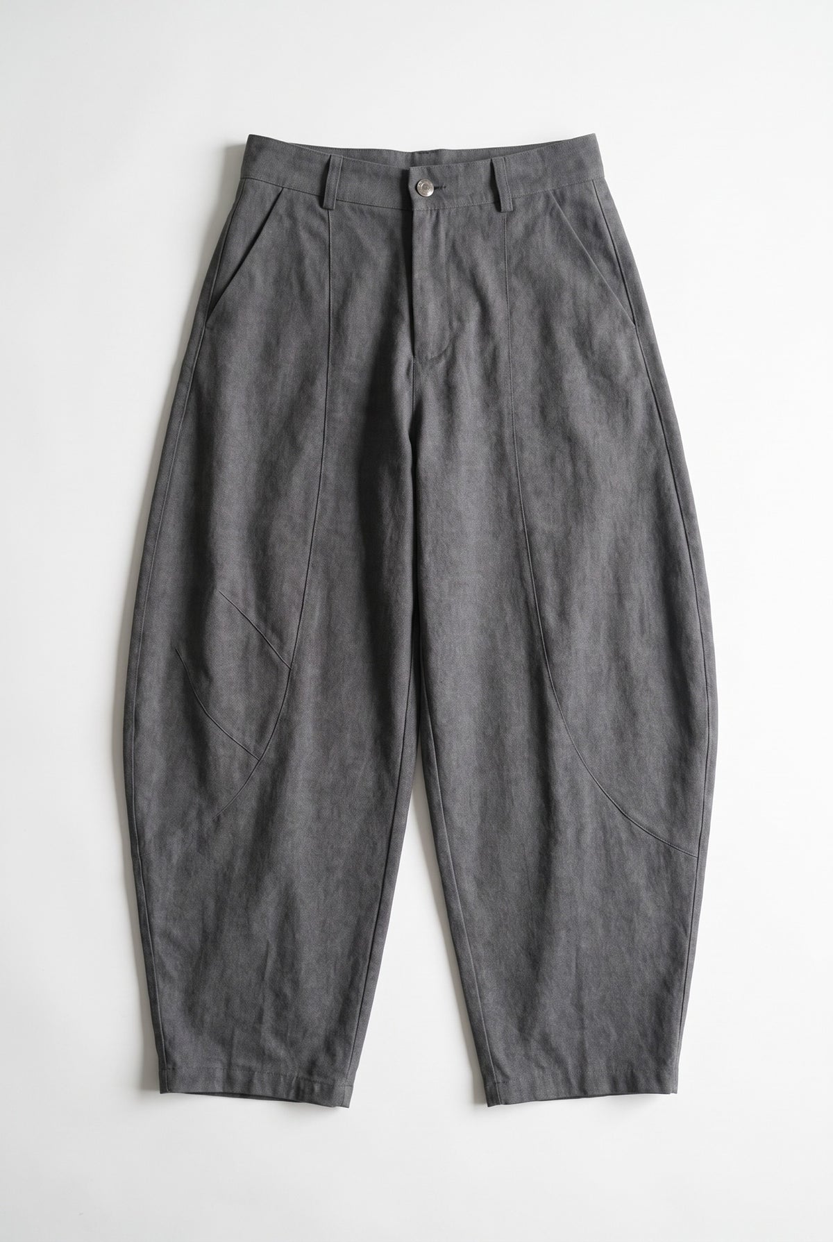 Dark Grey Barrel Pant product shot