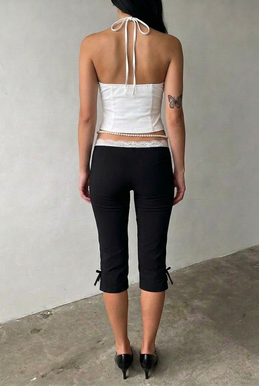 White Orchid Bustier Top - BEEGLEE