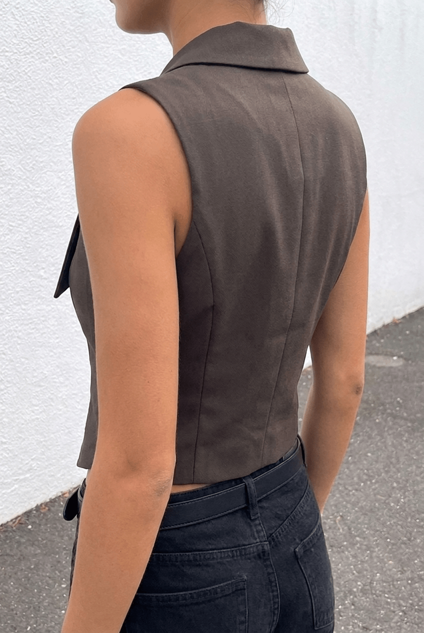 Ashen Grey Standard Vest - BEEGLEE