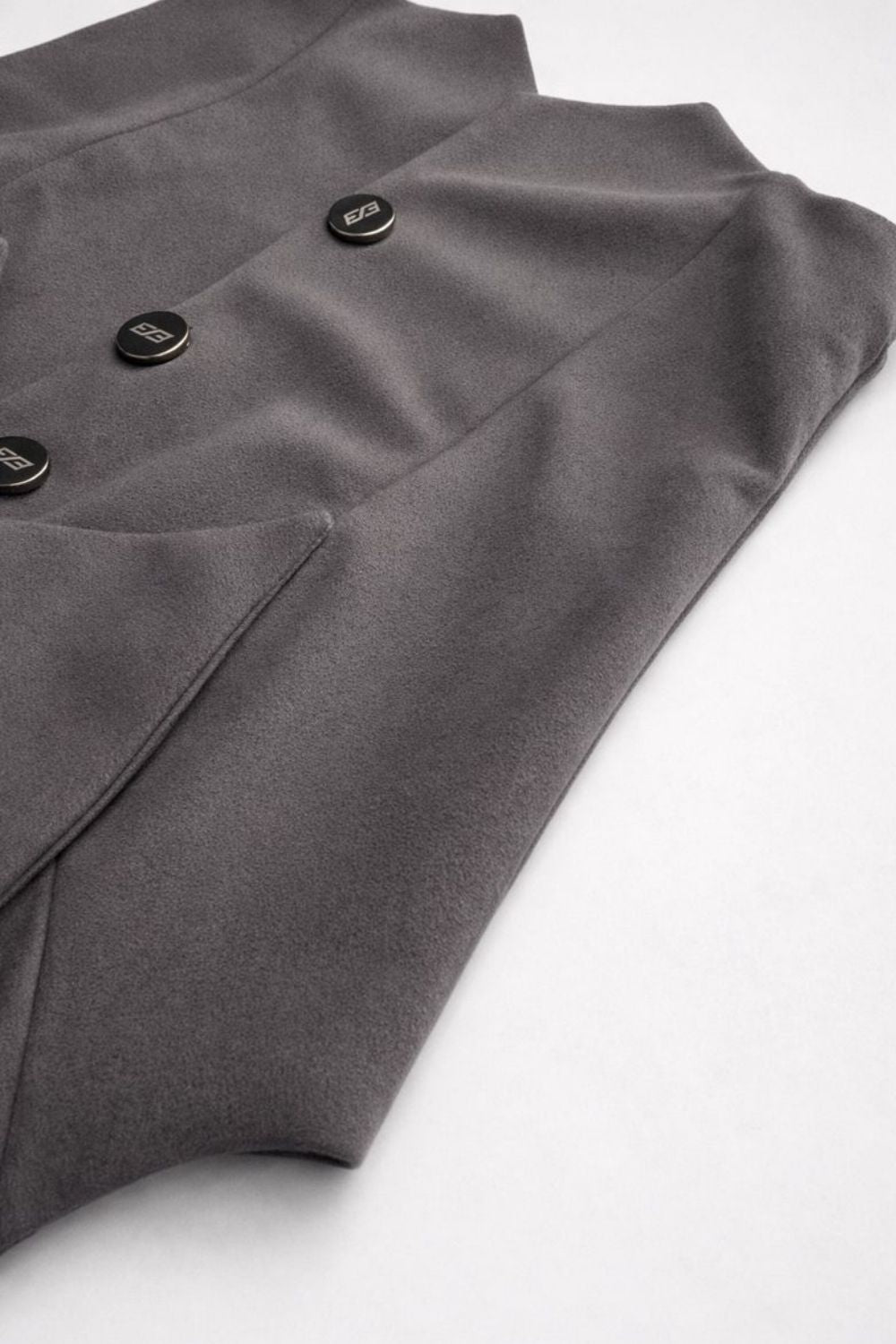 Ashen Grey Standard Vest - BEEGLEE