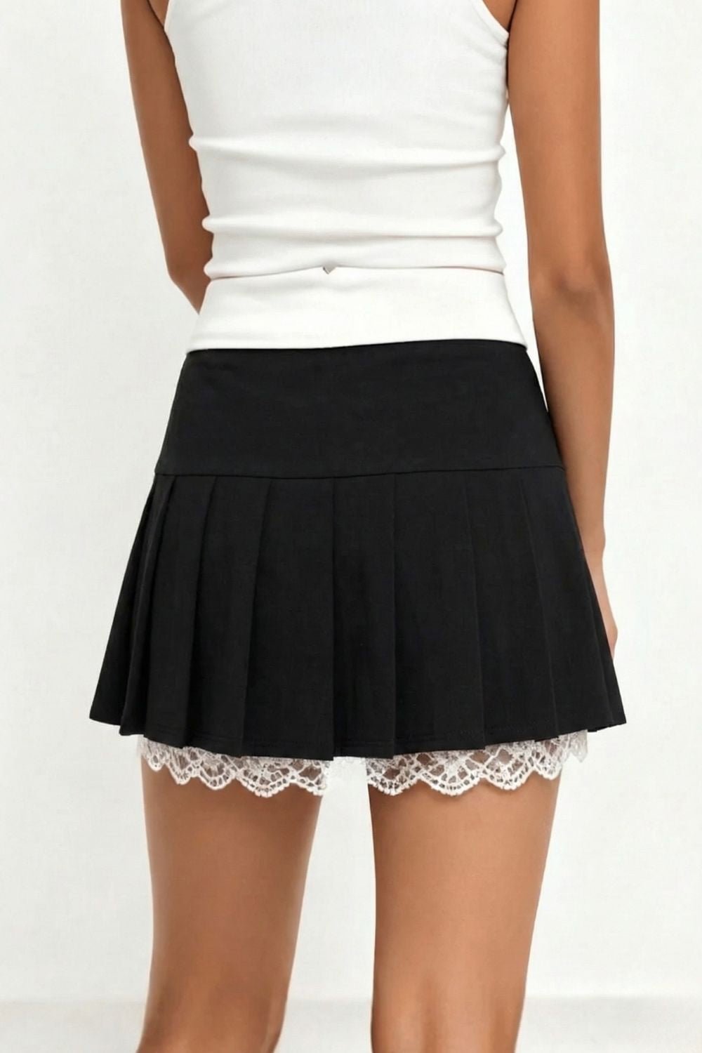 Black Academy Skirt - BEEGLEE