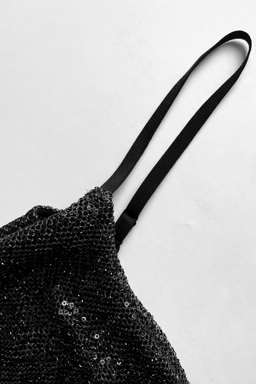 Black Ash sequins Dress - BEEGLEE