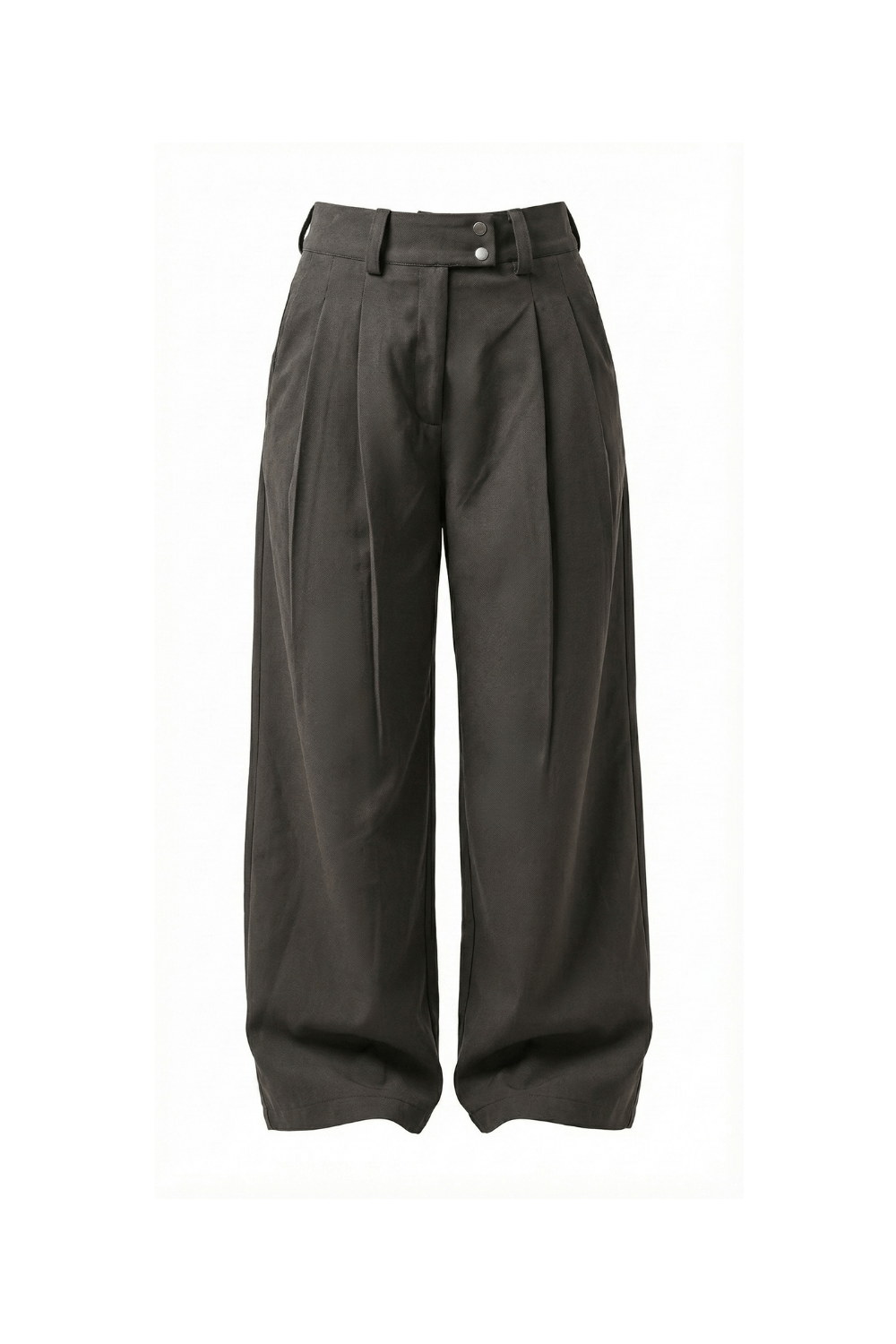 Black Atelier Buckle Pants - BEEGLEE