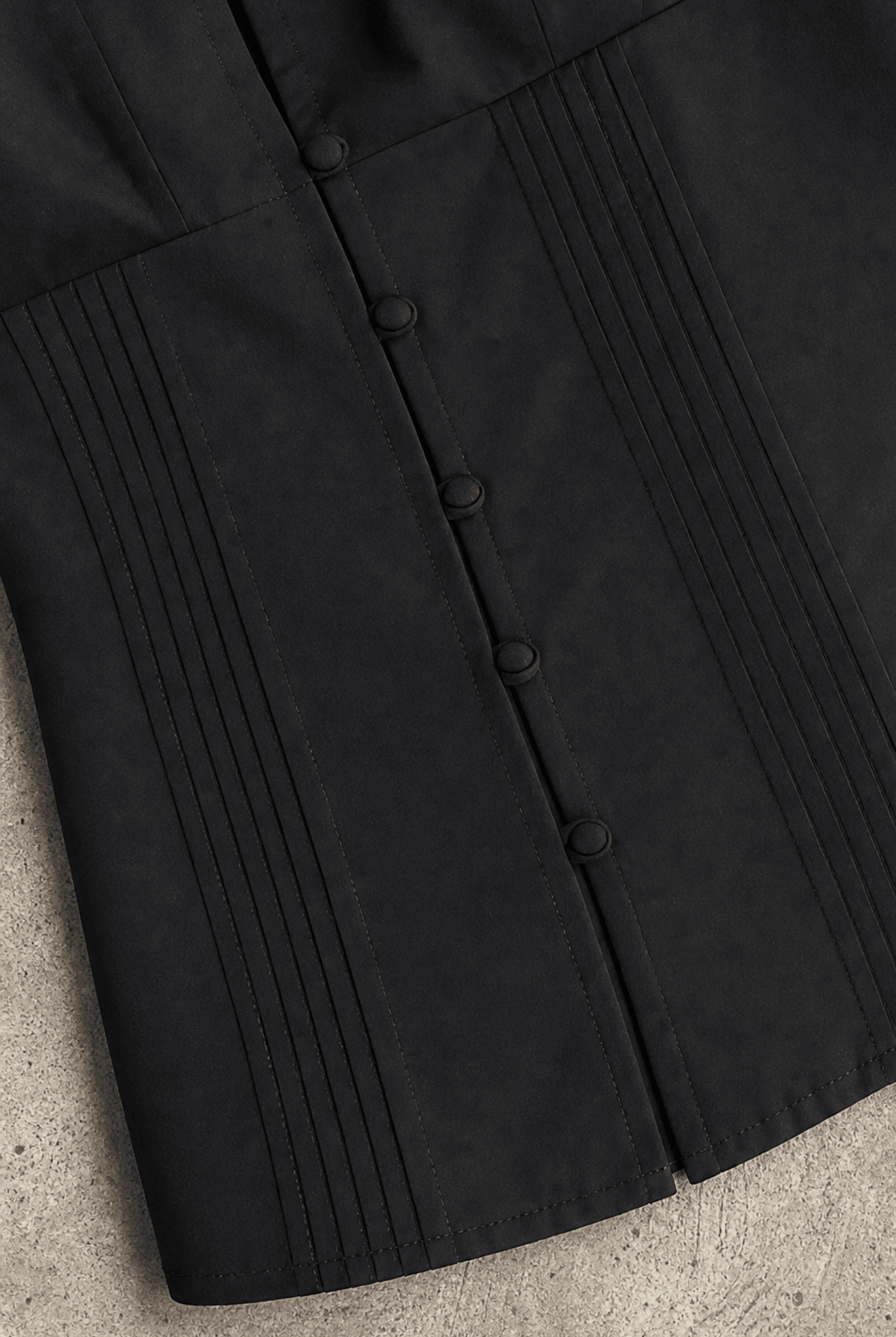 Black Blush Collar Shirt - BEEGLEE