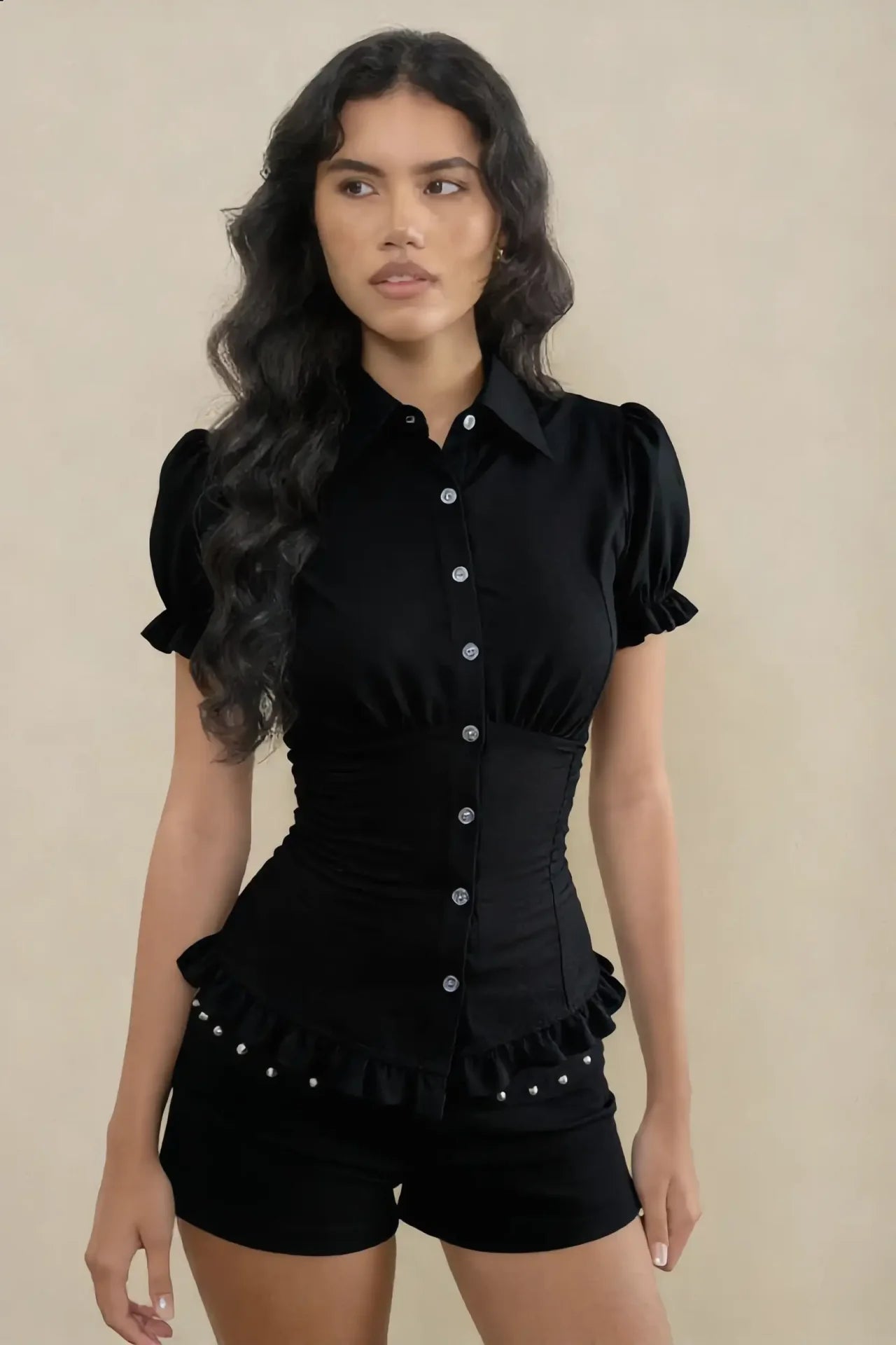 Black Boardroom Shirt - BEEGLEE