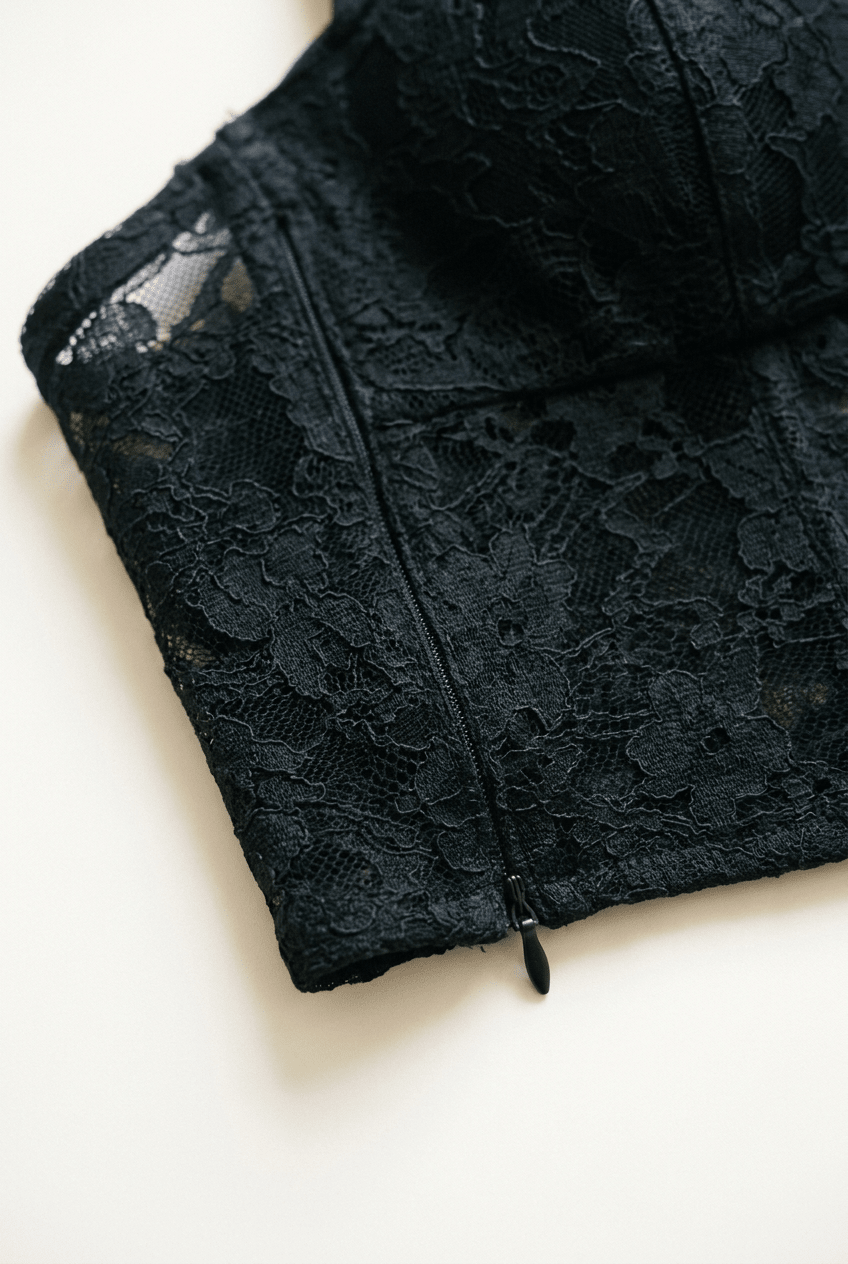 Black Cage Corset - BEEGLEE