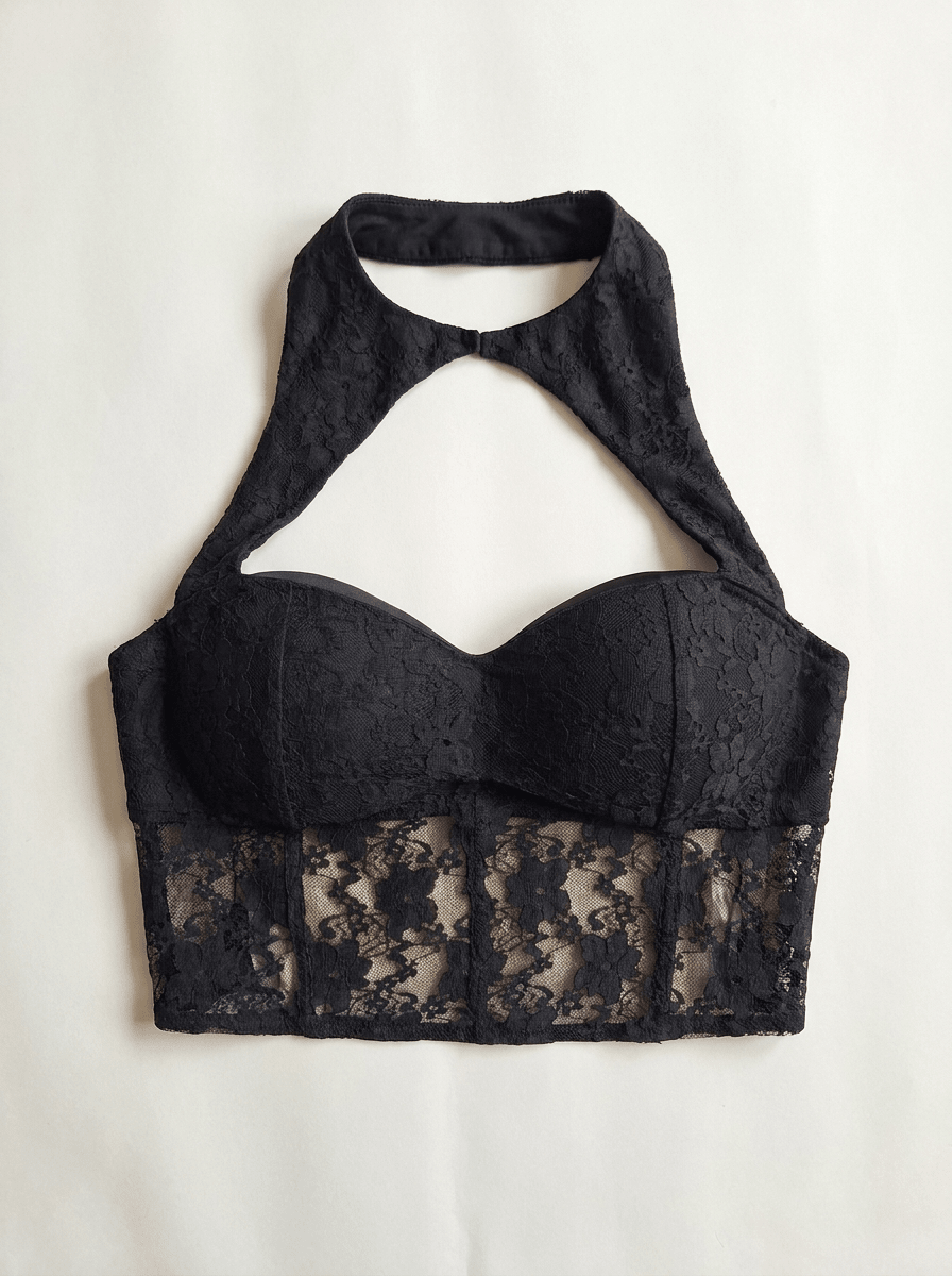 Black Cage Corset - BEEGLEE