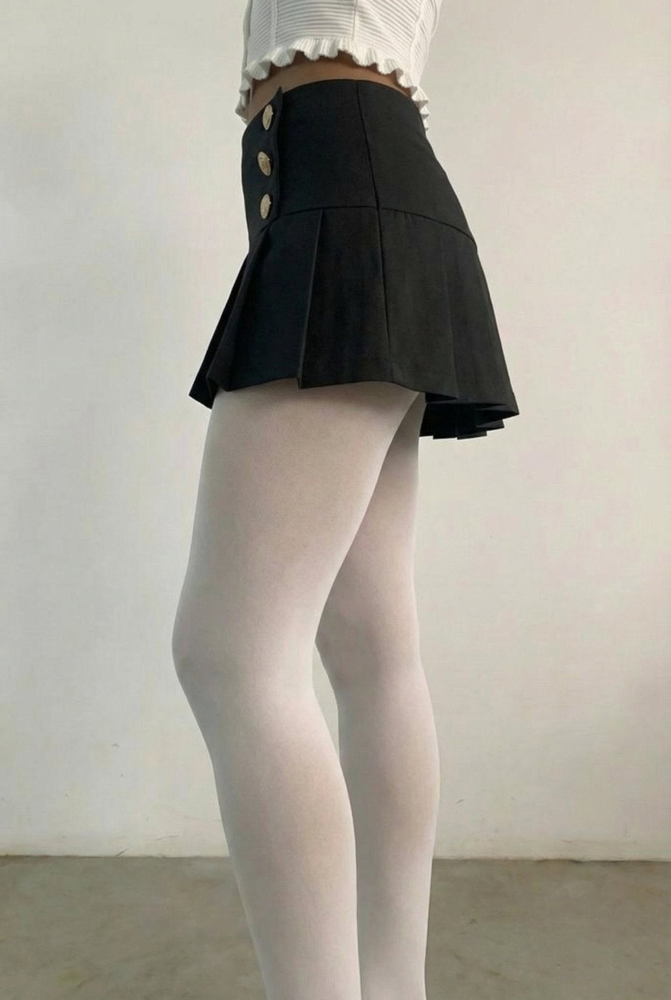 Black Cherry Mini Skort - BEEGLEE